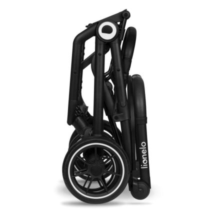 Lionelo - Детска количка CLOE черен/сив
