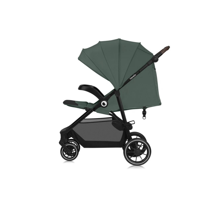 Lionelo - Детска количка EMMA ONE зелен/черен