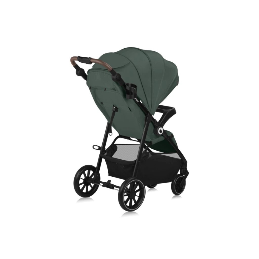 Lionelo - Детска количка EMMA ONE зелен/черен