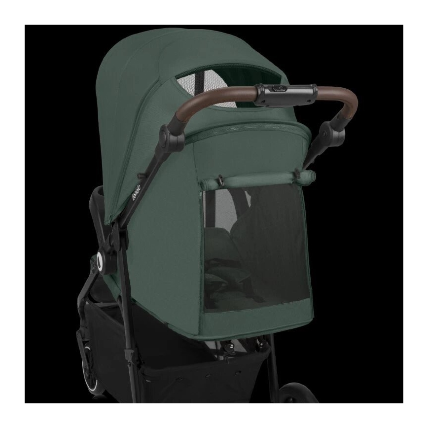 Lionelo - Детска количка EMMA ONE зелен/черен