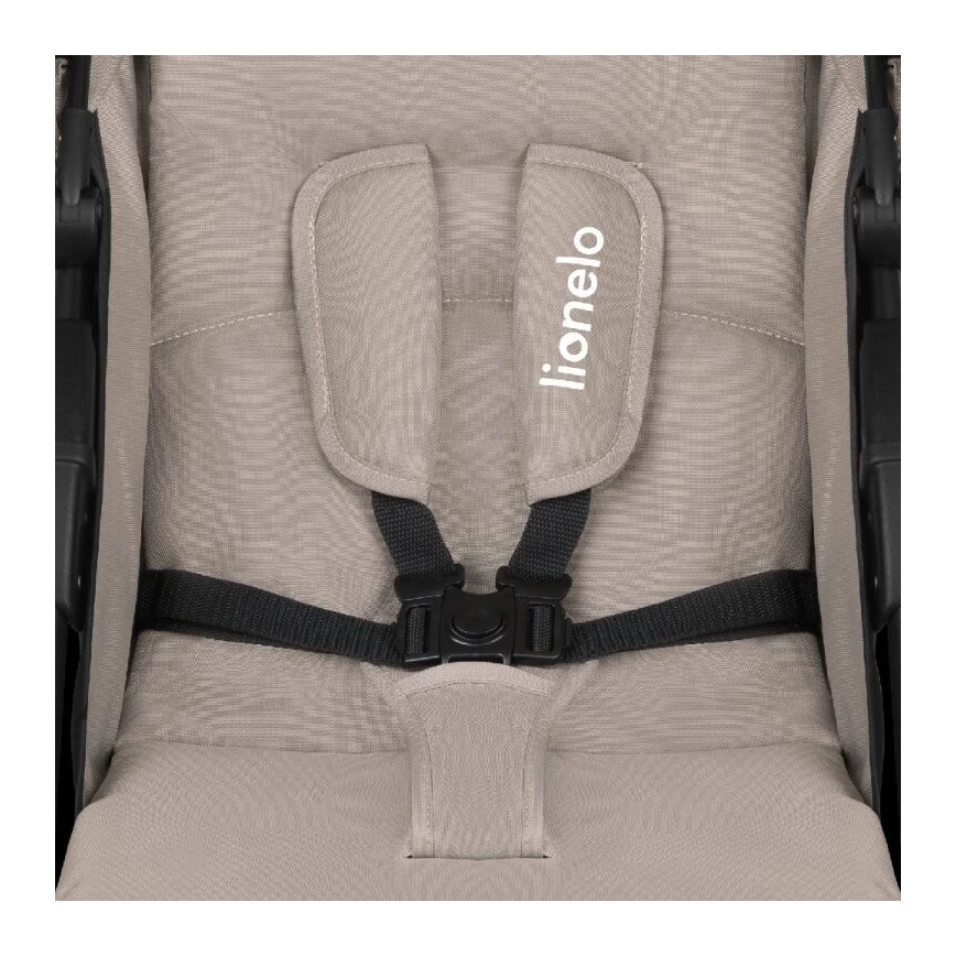 Lionelo - Детска количка EMMA PLUS бежов/черен