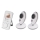 Lionelo - Детски бебефон с монитор BABYLINE 5.1 230V 1000 mAh