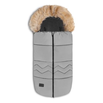 Lionelo - Детски чувал за количка FRODE Гълъбово сиво