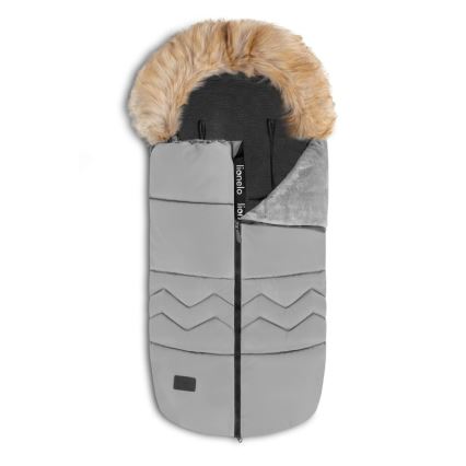 Lionelo - Детски чувал за количка FRODE Гълъбово сиво