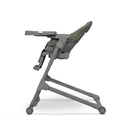 Lionelo - Детски стол за хранене 2 в 1 CORA PLUS Оливково зелен