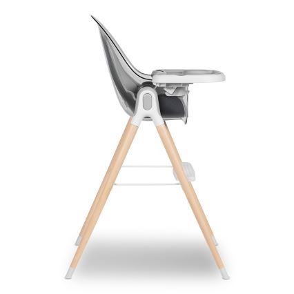 Lionelo - Детски стол за хранене 2 в 1 MONA Stone