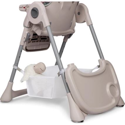 Lionelo - Детски стол за хранене ZANNA бежов