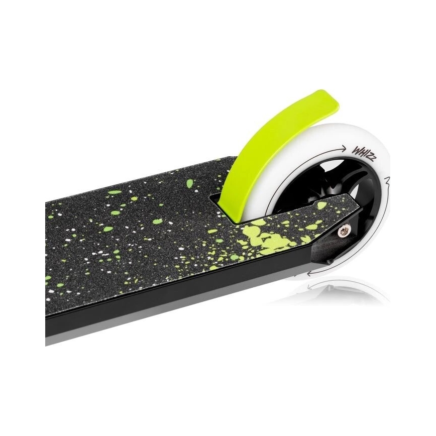 Lionelo - Детски скутер WHIZZ черен/бял/жълти