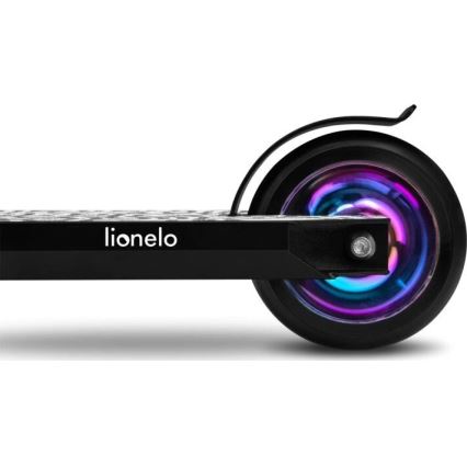 Lionelo - Детски скутер WHIZZ NEO черен