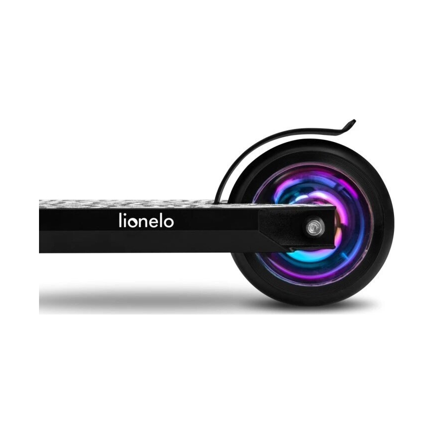 Lionelo - Детски скутер WHIZZ NEO черен
