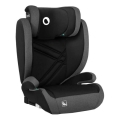 Lionelo - Детско автокресло HUGO i-Size 100-150 см черно/сиво