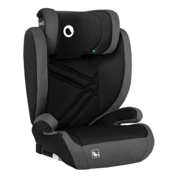 Lionelo - Детско автокресло HUGO i-Size 100-150 см черно/сиво