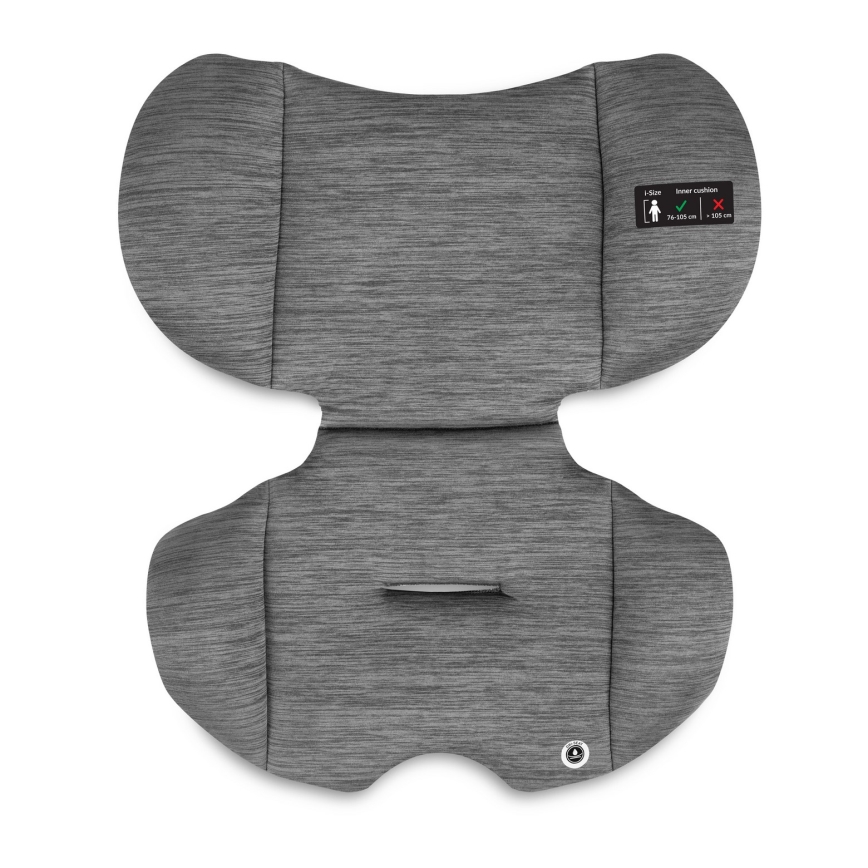 Lionelo - Детско автокресло LEVI i-Size 76-150 cm Черно/Сиво