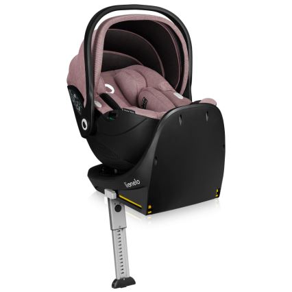 Lionelo - Детско автокресло с въртяща се база MOXIE SET i-Size 40-87 см, розово-лилаво