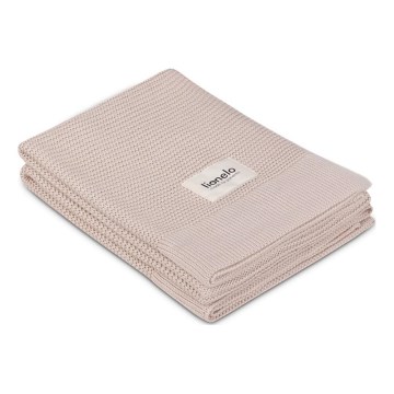 Lionelo - Детско бамбуково одеяло BAMBOO BLANKET 75x100 cm бежов пясък