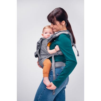 Lionelo - Детско ергономично кенгуру MARGAREET Wave