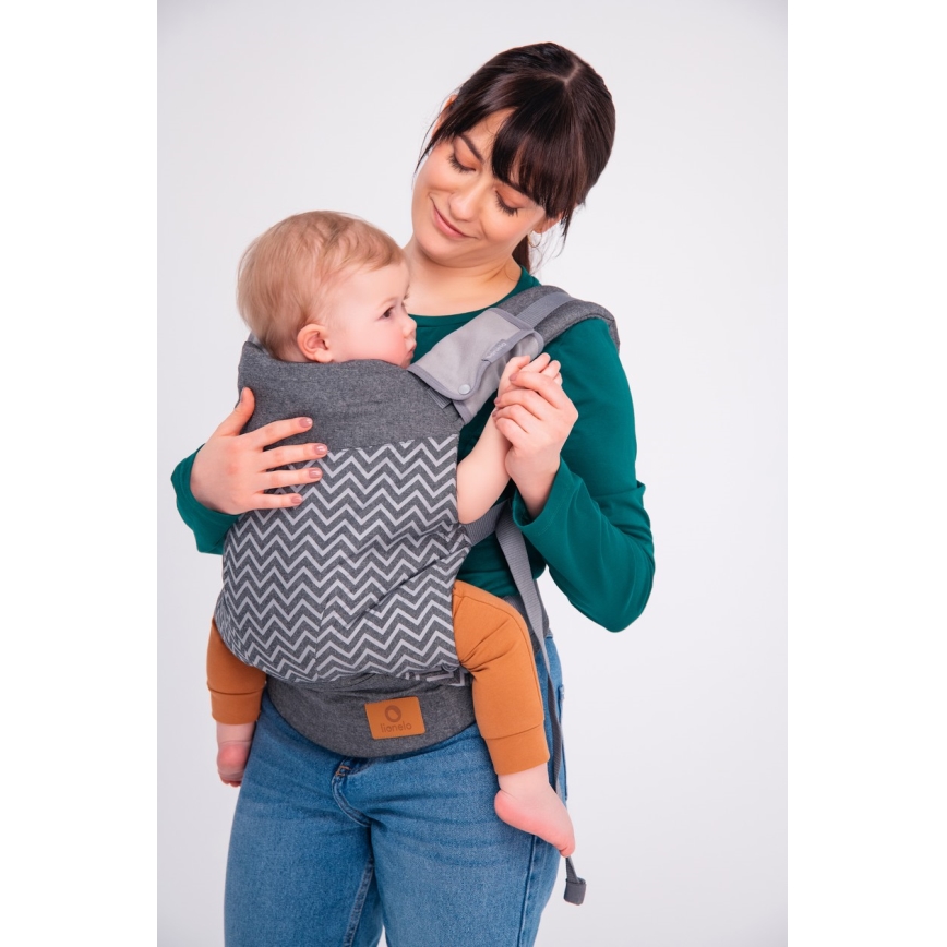 Lionelo - Детско ергономично кенгуру MARGAREET Wave