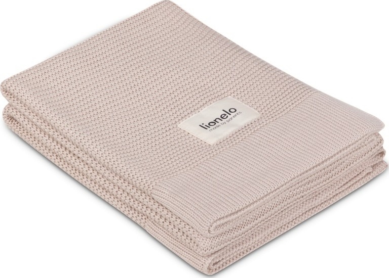Lionelo - Детско одеяло BAMBOO BLANKET 75x100 cm Бежов пясък