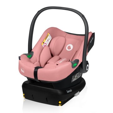 Lionelo - Детско столче за кола ASTRID i-Size 40-87 см коралово-розово