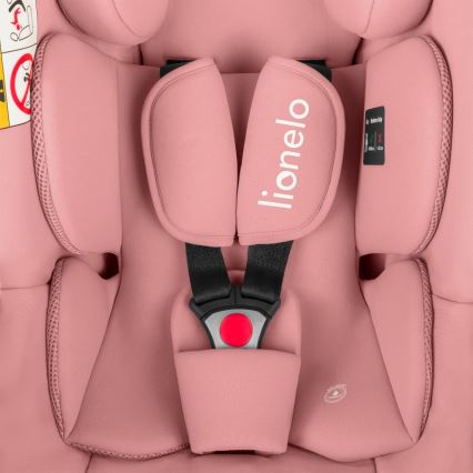 Lionelo - Детско столче за кола ASTRID i-Size 40-87 см коралово-розово