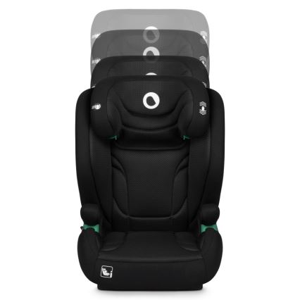 Lionelo - Детско столче за кола IGO i-Size 100–150 см Черен карбон