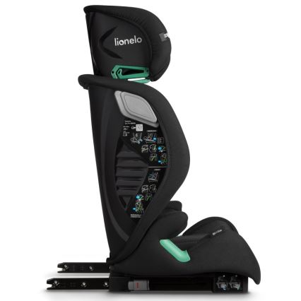 Lionelo - Детско столче за кола IGO i-Size 100–150 см Черен карбон