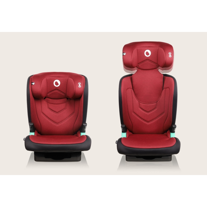 Lionelo - Детско столче за кола NEAL i-Size 100-150 см Бордо