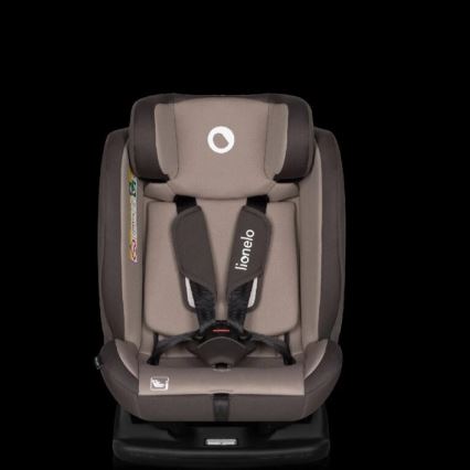 Lionelo - Детско столче за кола AART i-Size 40-150 см кафяво/кремаво