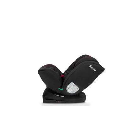 Lionelo - Детско столче за кола BASTIAAN i-Size 40-150 см черно/червено