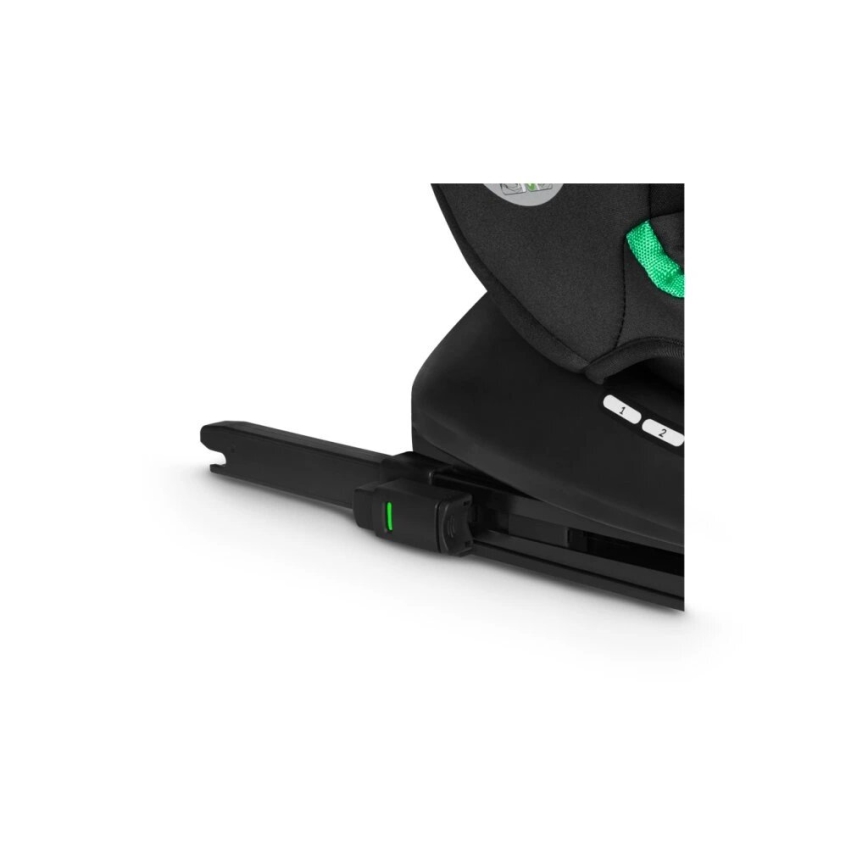 Lionelo - Детско столче за кола BASTIAAN i-Size 40-150 см черно/червено