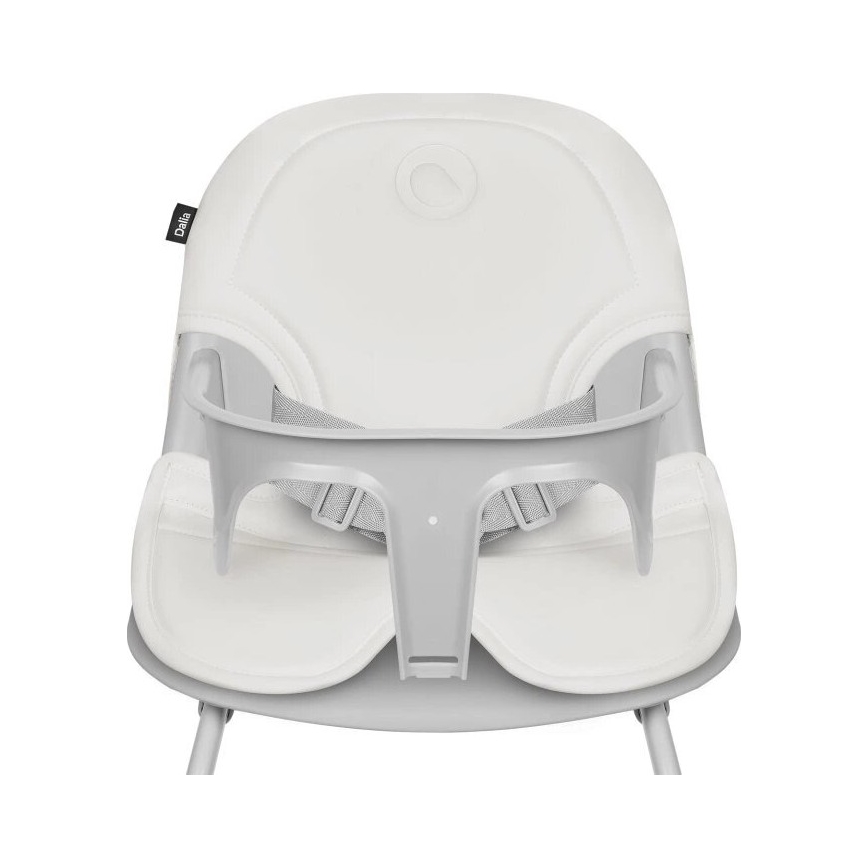 Lionelo - Детско столче за хранене 2в1 DALIA бял/сив