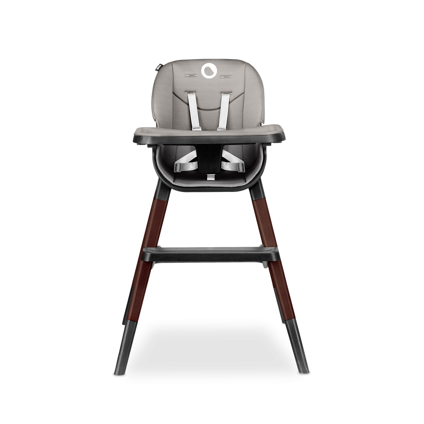 Lionelo - Детско столче за хранене MONA, черен оникс