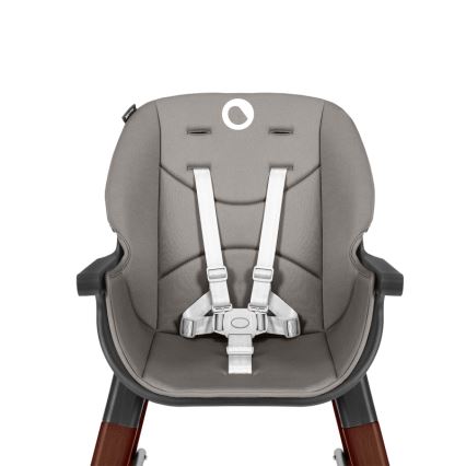 Lionelo - Детско столче за хранене MONA, черен оникс