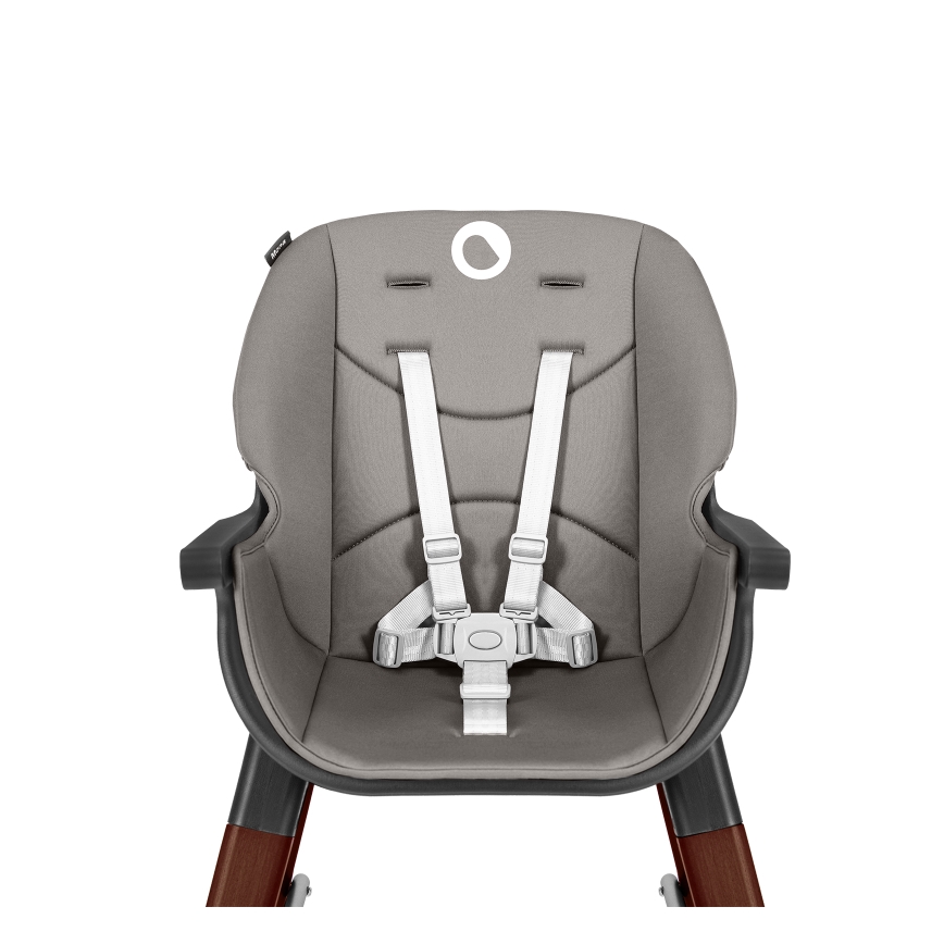 Lionelo - Детско столче за хранене MONA, черен оникс