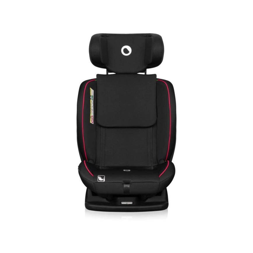 Lionelo - Детско столче за кола AART i-Size 40-150 см черно/червено
