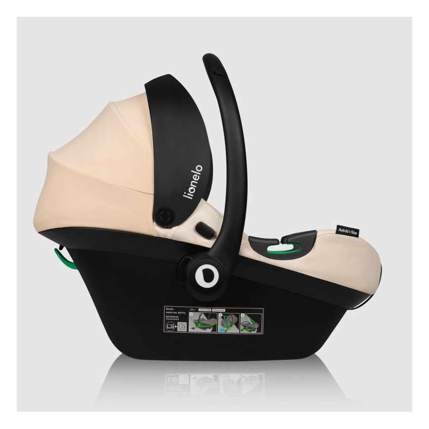 Lionelo - Детско столче за кола ASTRID i-Size 40-87 cm бежово