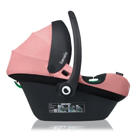 Lionelo - Детско столче за кола ASTRID i-Size 40-87 см коралово-розово
