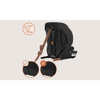 Lionelo - Детско столче за кола BILLY i-Size 76-150 cm Pink Baby