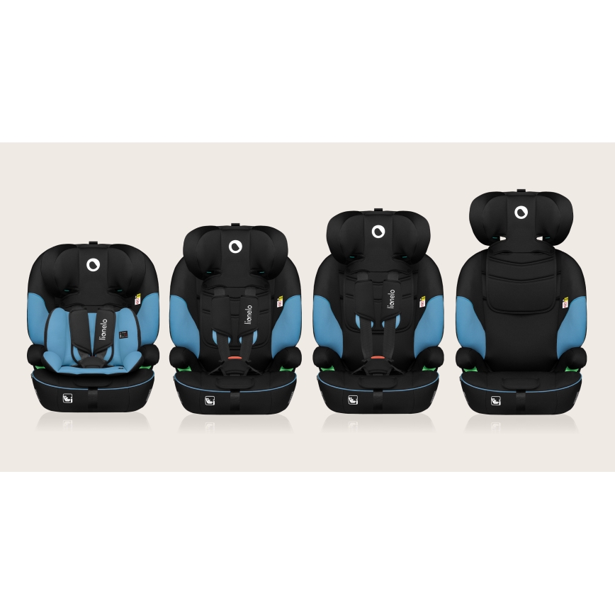Lionelo - Детско столче за кола LEVI i-Size 76-150 см Кобалтово синьо