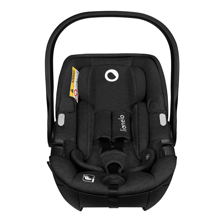 Lionelo - Детско столче за кола MOXIE i-Size 40-87 см Черен оникс