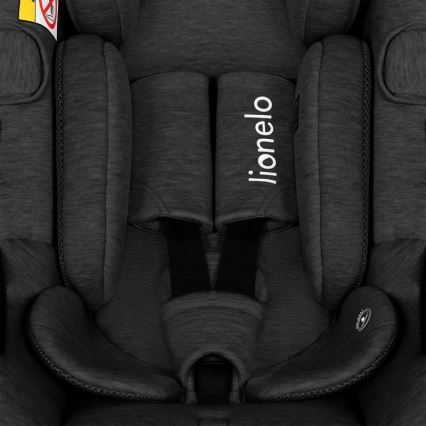 Lionelo - Детско столче за кола MOXIE i-Size 40-87 см Черен оникс