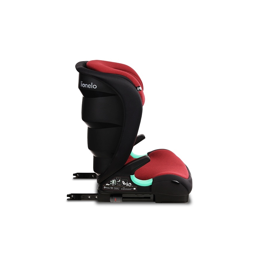 Lionelo - Детско столче за кола NEAL i-Size 100-150 см Бордо