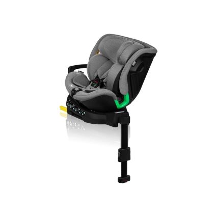Lionelo - Детско столче за кола с въртяща се база HARMONY i-Size 40-150 см сиво