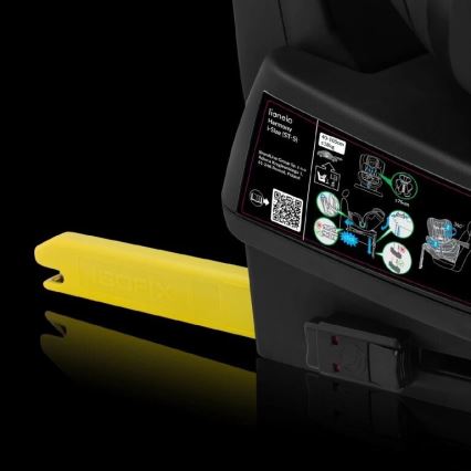 Lionelo - Детско столче за кола с въртяща се база HARMONY i-Size 40-150 см сиво