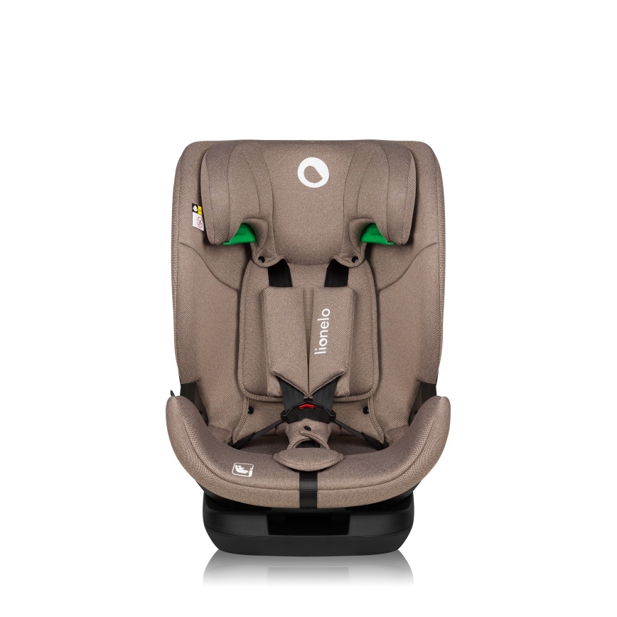 Lionelo - Детско столче за кола с въртяща се база LAVENDER i-Size 76-150 см бежово (Latte)