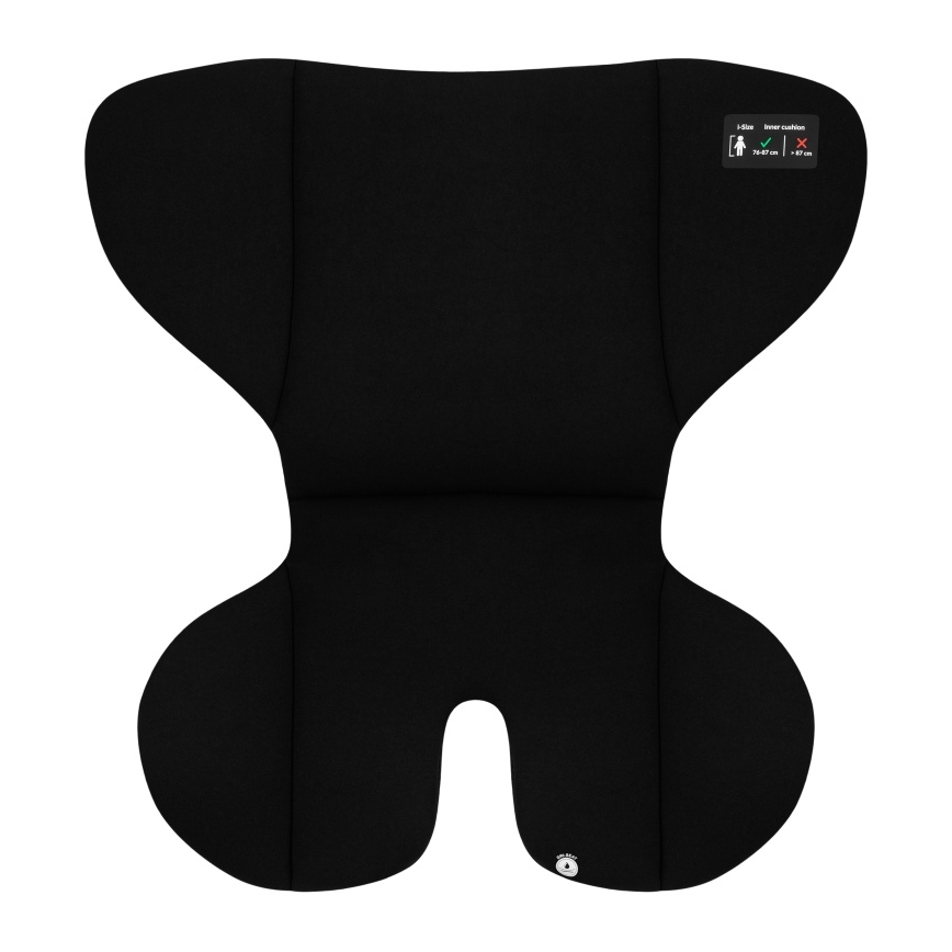 Lionelo - Детско столче за кола с въртяща се основа LAVENDER i-Size 76-150 cm Черен карбон