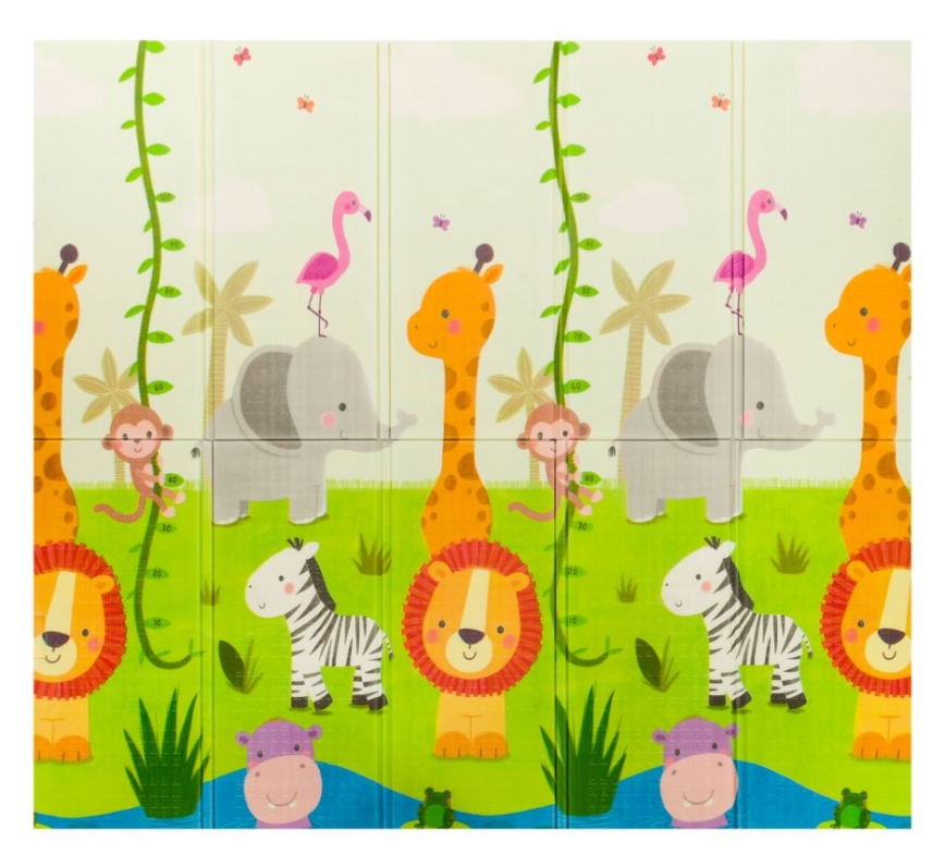 Lionelo - Детско килимче за игра ROBBY