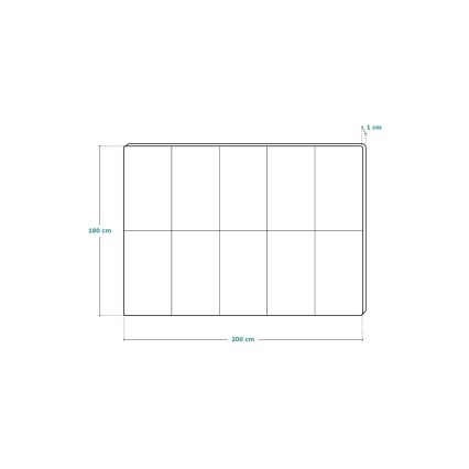 Lionelo - Детско килимче за игра ROBBY