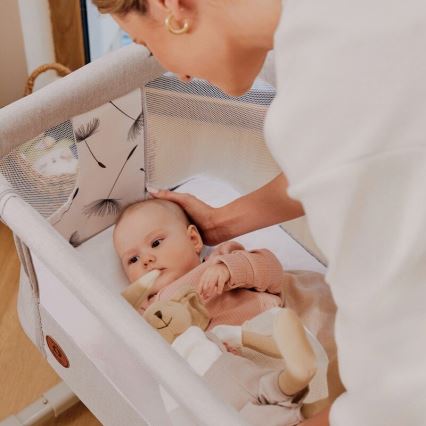 Lionelo - Детско креватче 3 в 1 AURORA сиво