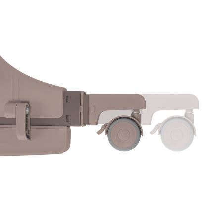 Lionelo - Детско креватче 3 в 1 JODIE бежово/таупе